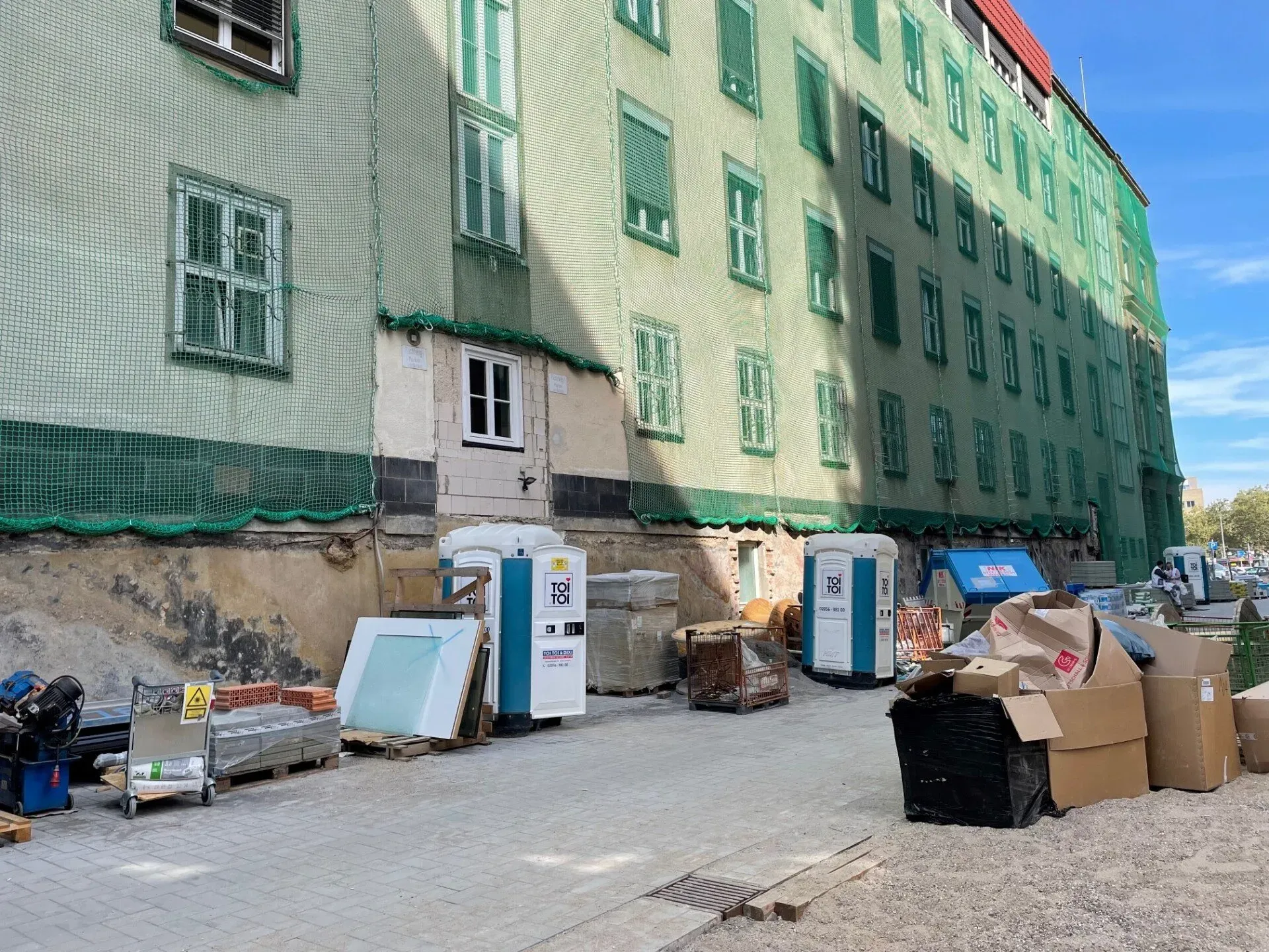 Fassadensanierung Gewerbeobjekt